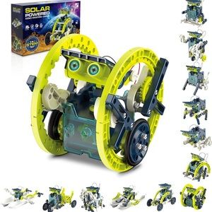 12-in-1 STEM Solar Robot Kit Projects for Kids Ages 8-12, Learning Educational